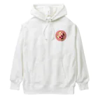 ハナドリカ SUZURI店の花の形の板チョコ(苺) Heavyweight Hoodie