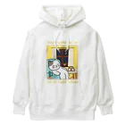 vivicuteの猫好きのあなたに贈る、愛らしいTシャツコレクション！ Heavyweight Hoodie