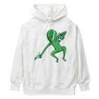 doteauの宇宙人くん：光線ピューピュー Heavyweight Hoodie