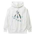 オルセットはこぐまのアオアシカツオドリ Heavyweight Hoodie