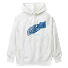 えこーるのコバルトツリーモニターのブルー Heavyweight Hoodie