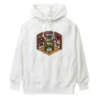 脱サラ賢者タカの岡田斗司夫ゼミスタジオ風なピクセルルームTシャツ Heavyweight Hoodie