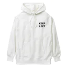 RiyocoHanasawa illustrationのKEEP LEFT Heavyweight Hoodie