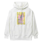 デルー村上のチャンドラ神　白ロリ Heavyweight Hoodie