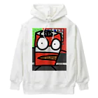 雄大な蒼い空の缶ジュースのコーラくん Heavyweight Hoodie