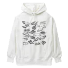 はんこや　ののの古生代のいきものたち Heavyweight Hoodie