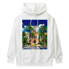 GALLERY misutawoのスペイン マラガの市庁舎 Heavyweight Hoodie