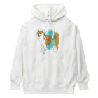 takaseのSHOPのプールに行く気の柴犬 Heavyweight Hoodie