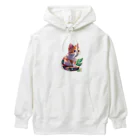 dolphineのキュートな猫 Heavyweight Hoodie