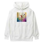 dolphineのHealing Rainbow butterfly Heavyweight Hoodie