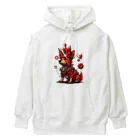 AliceDesignLab.のSteampunk Red Dog Heavyweight Hoodie