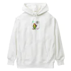 j8ie de vivre♪のコザクラインコ　 Heavyweight Hoodie