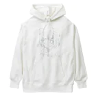 あくむ病院のふわねこ・しんどろ～む Heavyweight Hoodie