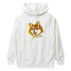 kocoon（コクーン）の陽気な笑顔の柴犬 Heavyweight Hoodie