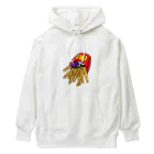 あやしいおばさん くろまめさんのランチ（ポテトのセット） Heavyweight Hoodie