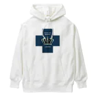 y.nyanmo やよにゃんものメディカルクラウン十字シリーズ Heavyweight Hoodie