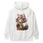 jai-to-anのたぬっぺ  (Tanuppe)  ver.3 狸の神様、たぬき、タヌキ Heavyweight Hoodie