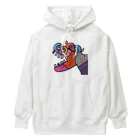 ゆるっと北欧デザイン♪Pahvi Elukat パフヴィ・エルカットのVirtahepo ゔぃるたへぽ　カバちゃん Heavyweight Hoodie