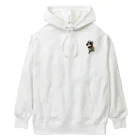 小松菜奈のキスマークのついたシュナウザーシリーズ Heavyweight Hoodie