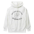 jsprintstudioの私たち結婚します Heavyweight Hoodie