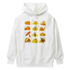 segasworksのフライドポテトたちとトラちゃんたち Heavyweight Hoodie