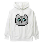 やきぱんのドット絵のねこ（サバトラ） Heavyweight Hoodie