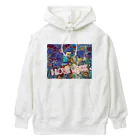 ニャンウィズのニャンウィズ ROCK！ Heavyweight Hoodie