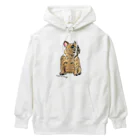 noe_to_meg (ノエとめぐ)のきょろりフォーンブヒ Heavyweight Hoodie