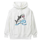 BLUENASHARKのホホジロザメ Heavyweight Hoodie