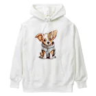 Vasetti_pressのパーカーを着ているワンちゃん Heavyweight Hoodie