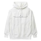 LienのLien black Heavyweight Hoodie