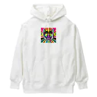 R4PPUKUの奇妙な猫 Heavyweight Hoodie