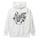 小鳥と映画館のシャム猫　6 Heavyweight Hoodie