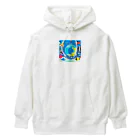 魚大好きマンの海の中 Heavyweight Hoodie