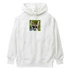 chi___cのカワカッコいい　うさぎ Heavyweight Hoodie