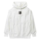 Ki-nacoの鹿と枯れ葉 Heavyweight Hoodie