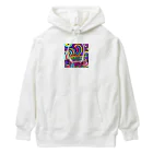 stugio_kの鮮やかなピアノ柄 Heavyweight Hoodie