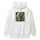 献血するドラキュラの宇宙人シリーズ Heavyweight Hoodie