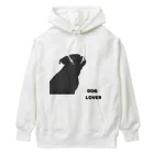 DOG LOVERのDOG LOVER（パグ） Heavyweight Hoodie