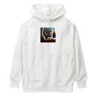 ボステリのお眠りボストンテリア Heavyweight Hoodie