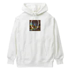 aripeishopの都会の夜景 Heavyweight Hoodie