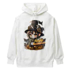 Design_Factory-Lのスチームパンク Girlハロウィンスタイル Heavyweight Hoodie