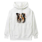 Sheltie Chic Creationsのシェルティ１４ Heavyweight Hoodie