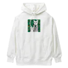 ゆゆのお店の2匹の猫 Heavyweight Hoodie