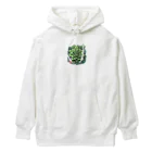 green artist のプランツパラダイス多肉 Heavyweight Hoodie