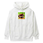 1103hiroのチョコラブ君 Heavyweight Hoodie