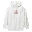 カタツムリに癒しを求めて❗の幸せなカタツムリ Heavyweight Hoodie