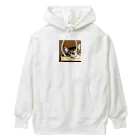 チェリオの箱に入った可愛い猫 Heavyweight Hoodie