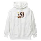 キイロチャンのアニマル学校 Heavyweight Hoodie