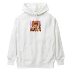 kuma-hamu9086のクマとトイプードル　グッズ Heavyweight Hoodie